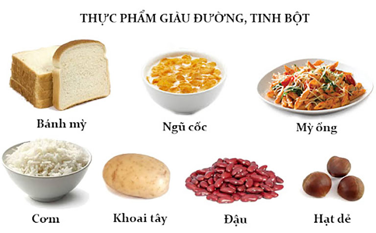 Người bị dạ dày nên ăn các thực phẩm giàu tinh bột