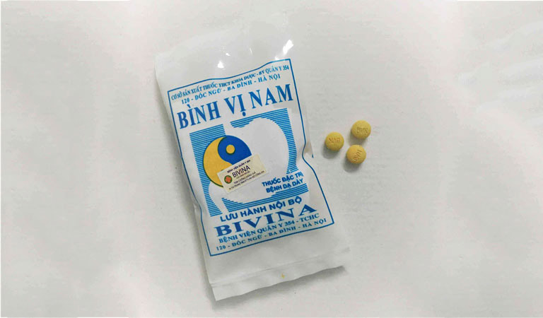 Thuốc Bình vị Nam được sản xuất tại Bệnh viện Quân Đội 354