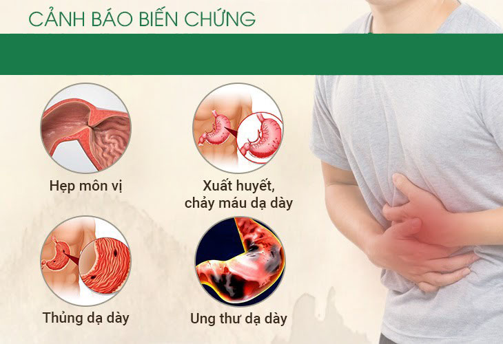 Có nhiều biến chứng bệnh dạ dày nghiêm trọng, ảnh hưởng đến sức khỏe