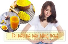 Chữa đau dạ dày bằng nghệ tươi cho hiệu quả tốt