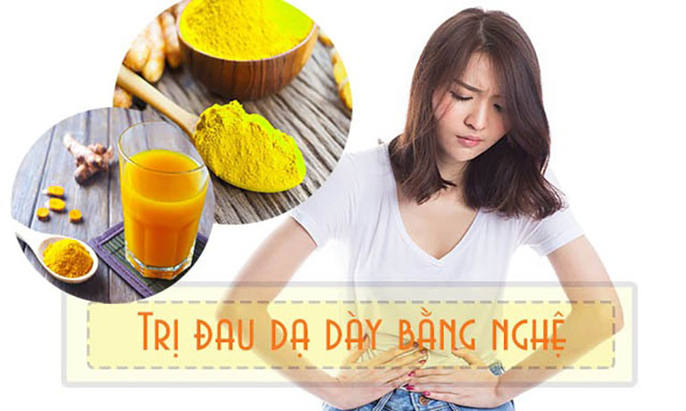 Chữa đau dạ dày bằng nghệ tươi cho hiệu quả tốt